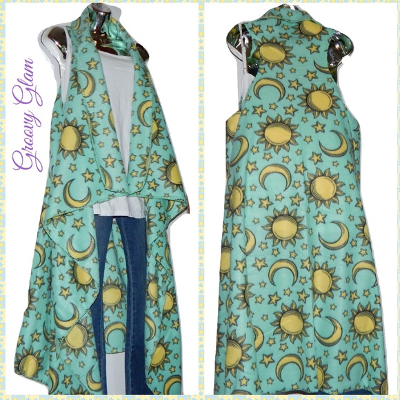 Groovy Glam Jackets & Blazers - Long Waterfall Vest by GROOVY GLAM